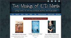 Desktop Screenshot of edmartinwriter.com